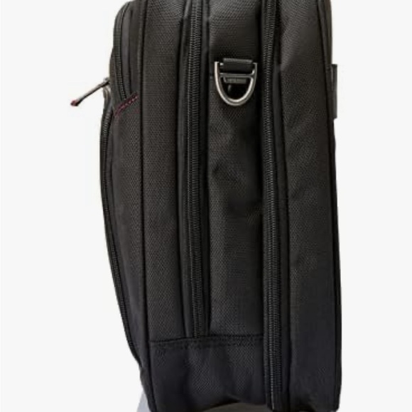 Samsonite luggage 3 Toploader Briefcase,, Polyester, Black, black - Picture 4 of 8